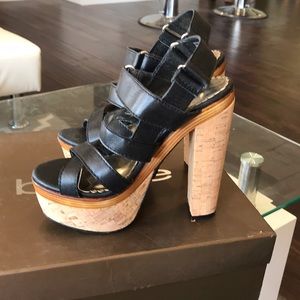 Bebe platform shoes